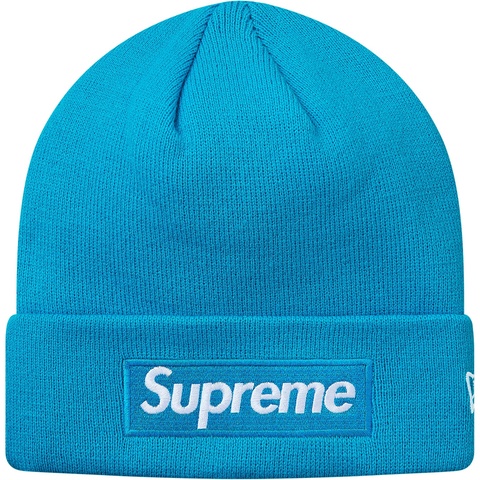 Supreme New Era® Box Logo Beanie - Bright Royal