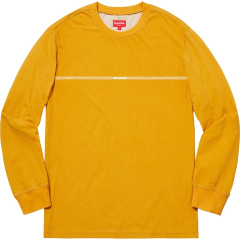 Supreme Printed Stripe L/S Top - Gold