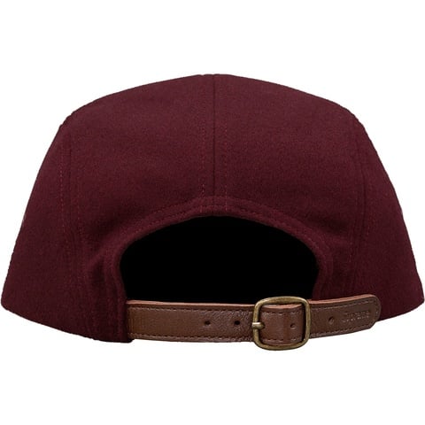Supreme Wool Camp Cap - Burgundy