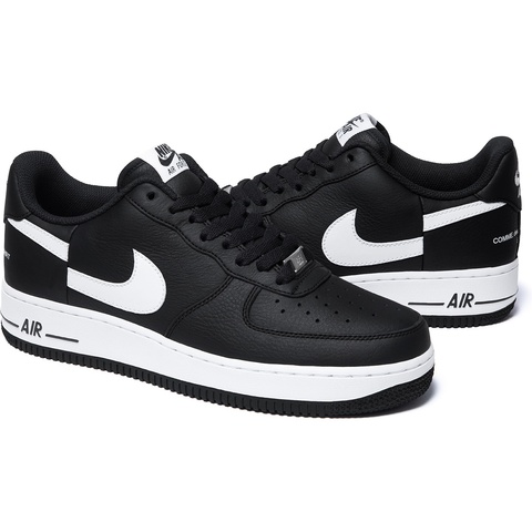 Supreme Supreme®/Comme des Garçons SHIRT®/Nike® Air Force 1 Low - Black