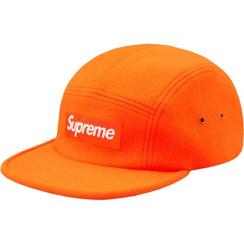 Supreme Wool Camp Cap - Neon Orange