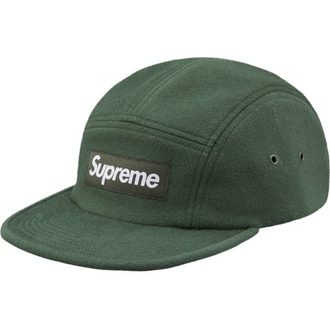 Supreme Wool Camp Cap - Olive