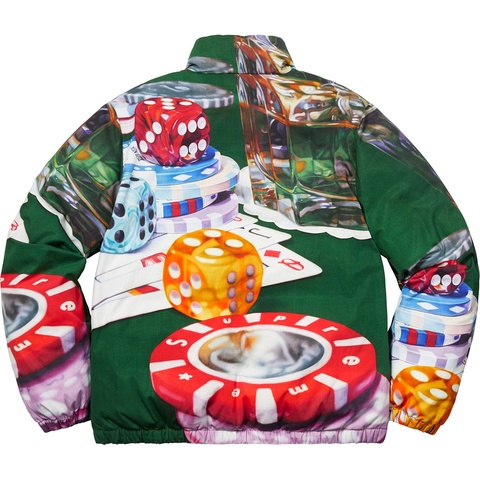 Supreme Casino Down Jacket - Green