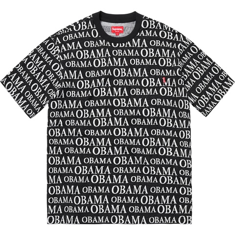 Supreme Obama Jacquard S/S Top - Black