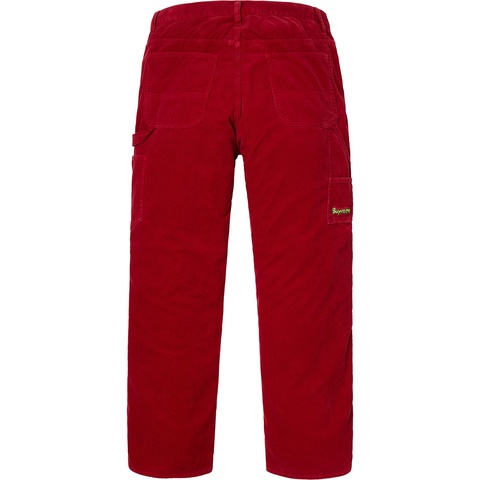 Supreme Corduroy Painter Pant - Red