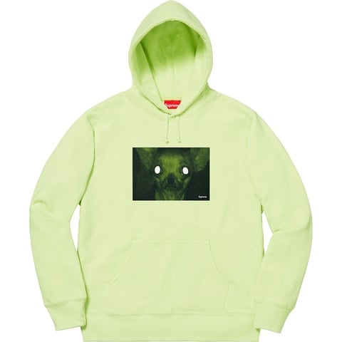 Supreme Chris Cunningham Chihuahua Hooded Sweatshirt - Pale Mint