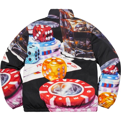 Supreme Casino Down Jacket - Black