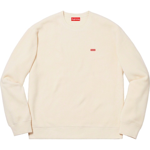 トップス Supreme small box polartec crew neck Supreme Polartec Small Box Crewneck Sweatshirt - Black | Editorialist