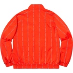 Supreme Reflective Text Track Jacket (FW18) - Orange