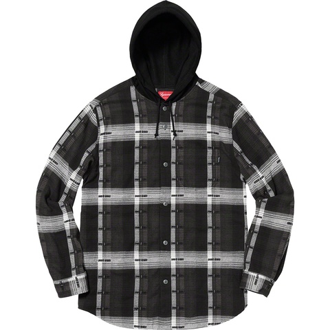 Hooded Jacquard Flannel Shirt - fall/winter 2018 - Supreme