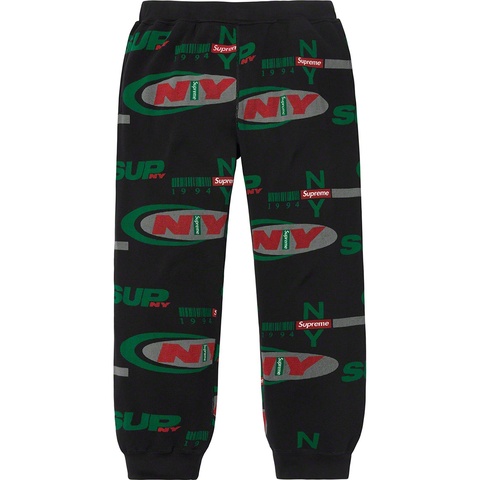 Supreme Supreme NY Waffle Thermal Pant - Black