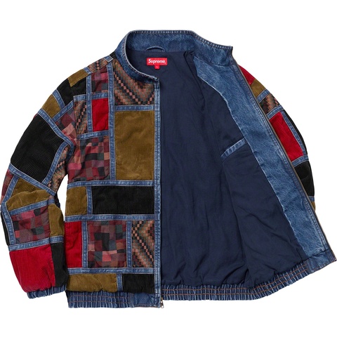 Corduroy Patchwork Denim Jacket - SupremeCommunity