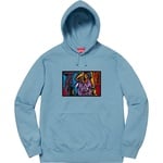 Supreme Chainstitch Hooded Sweatshirt (FW18) - Dusty Blue
