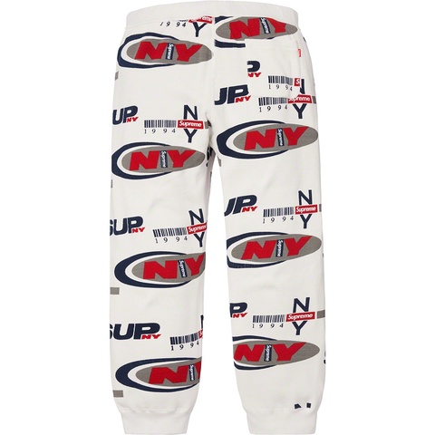 Supreme Supreme NY Waffle Thermal Pant - White