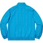 Supreme Reflective Text Track Jacket (FW18) - Blue