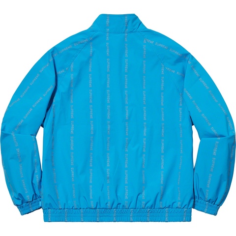 Reflective Text Track Jacket - fall/winter 2018 - Supreme