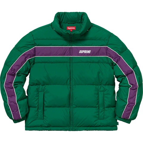 Stripe Panel Down Jacket - fall/winter 2018 - Supreme