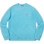 Supreme Polartec Small Box Crewneck (FW18) - Light Blue