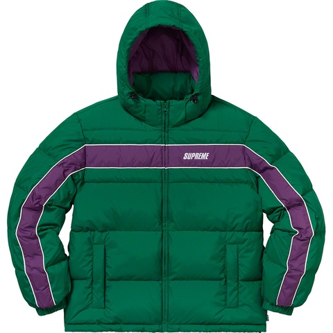 Stripe Panel Down Jacket - fall/winter 2018 - Supreme