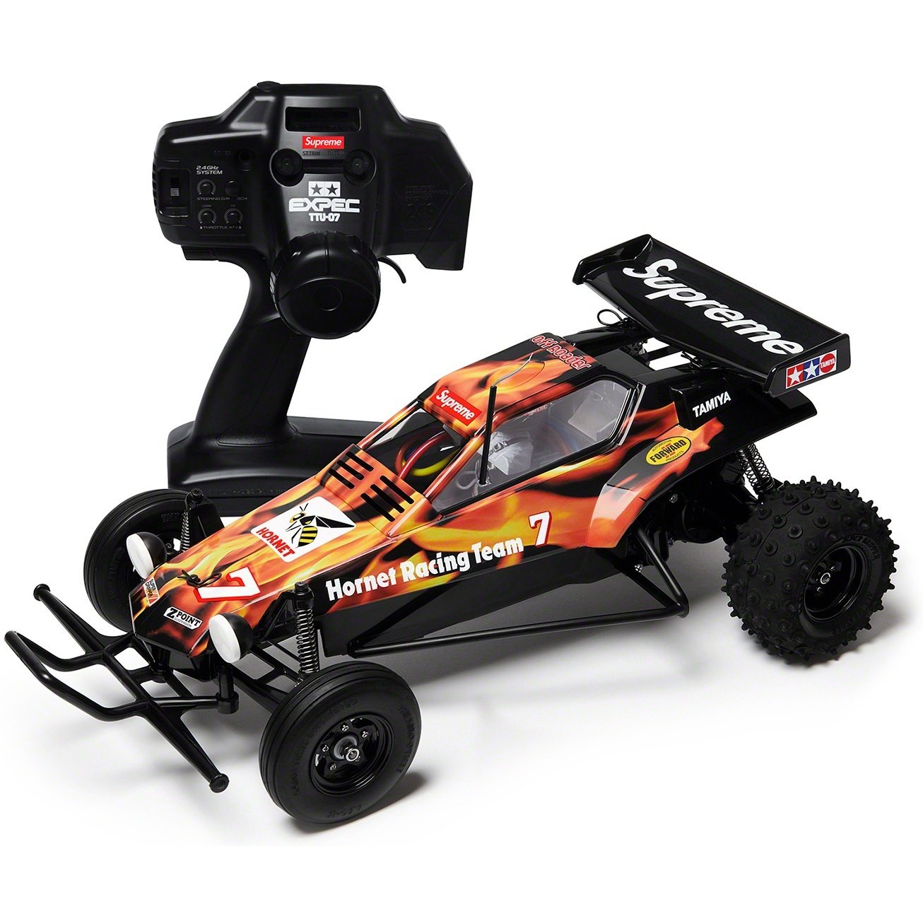 Supreme Supreme Tamiya Hornet RC Car (FW18) - Flames - $298