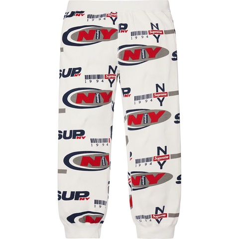 Supreme Supreme NY Waffle Thermal Pant - White