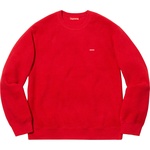 Supreme Polartec Small Box Crewneck (FW18) - Red
