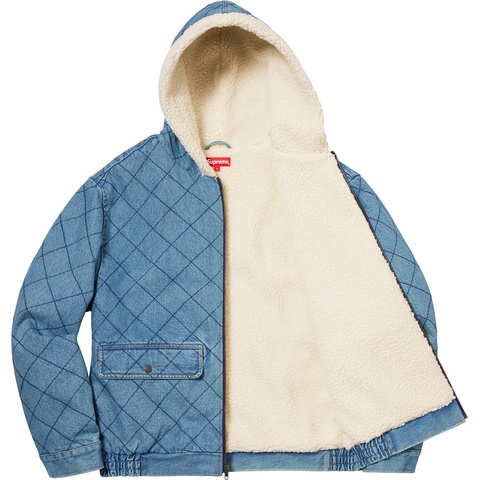 Quilted Denim Pilot Jacket - fall/winter 2018 - Supreme