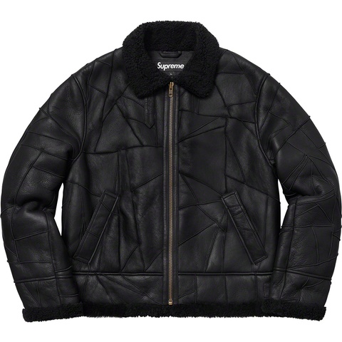 Patchwork Shearling B-3 Jacket - fall/winter 2018 - Supreme