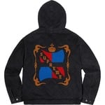 Supreme Quilted Denim Pilot Jacket (FW18) - Washed Black