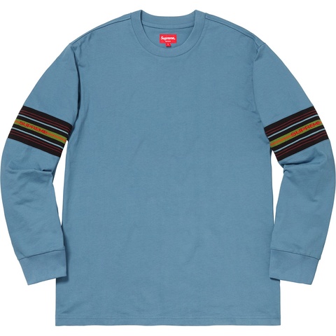 Knit Panel Stripe L/S Top - fall/winter 2018 - Supreme