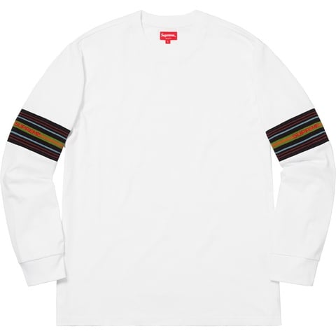 Knit Panel Stripe L/S Top - fall/winter 2018 - Supreme