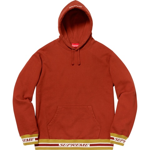 Striped Rib Hooded Sweatshirt - fall/winter 2018 - Supreme