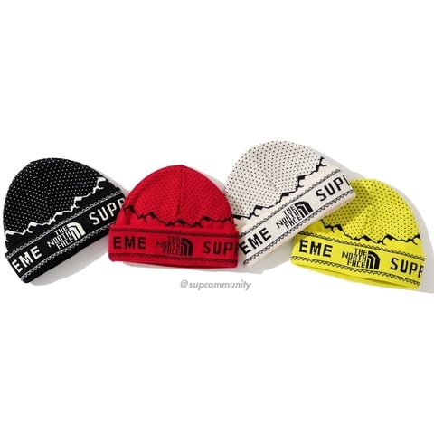 Supreme THE NORTH FACE beanie ビーニー ニット帽 SUPREME×THE NORTH FACE(シュプリーム×ノースフェイス) 24AW 「Beanie
