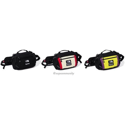 N*o様 Supreme × THE NORTH FACE ボディバッグ21AW Supreme The North Face Leather Mountain Waist Bag Black - FW18 - US