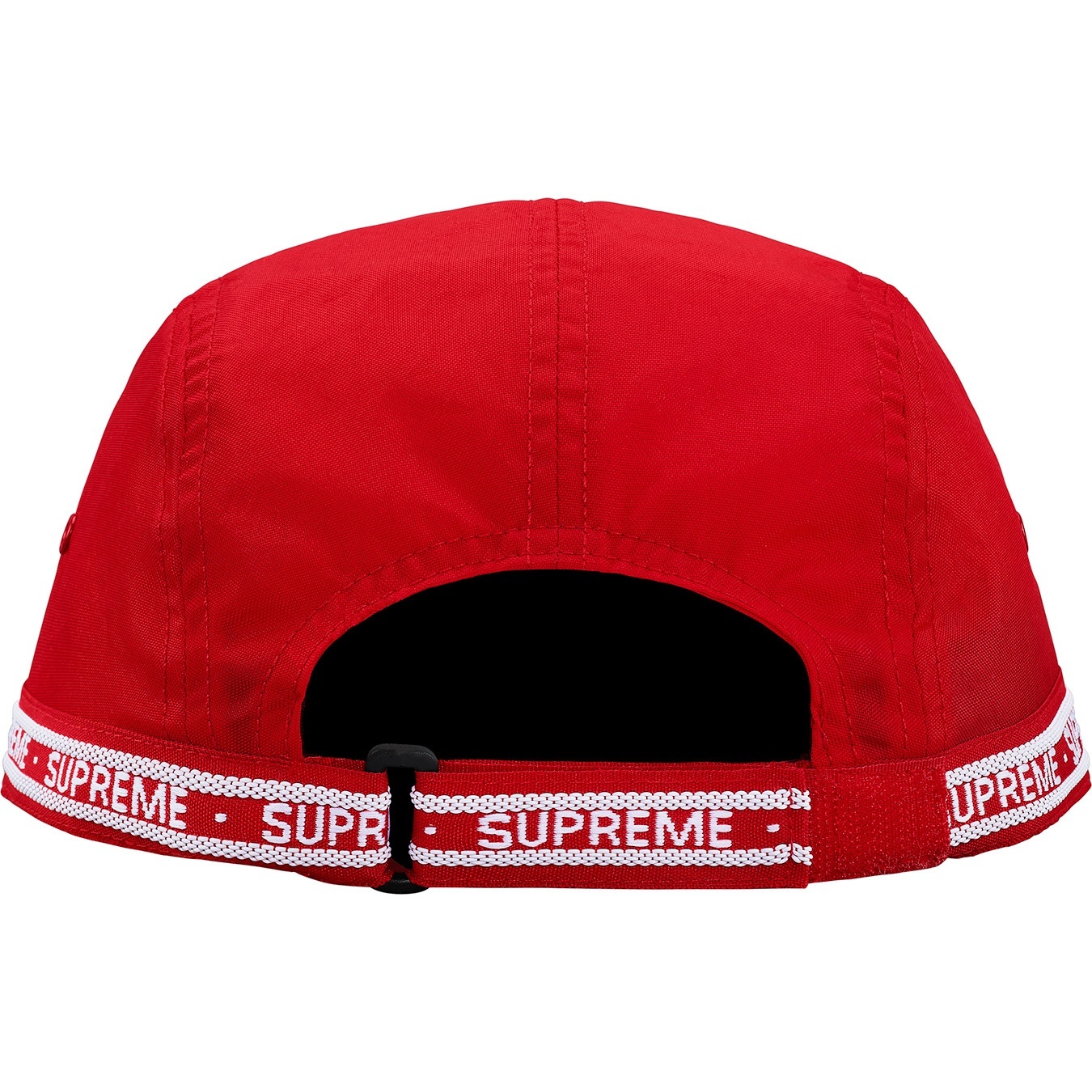 Supreme Tonal Tape Camp Cap (FW18) - Red - $48
