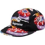 Supreme Casino Camp Cap (FW18) - Black