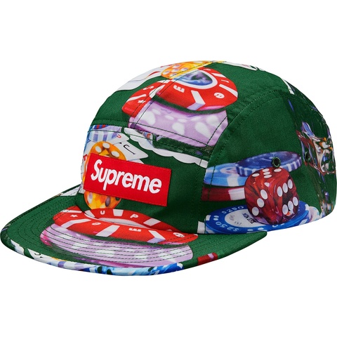 Supreme Casino Camp Cap - Green