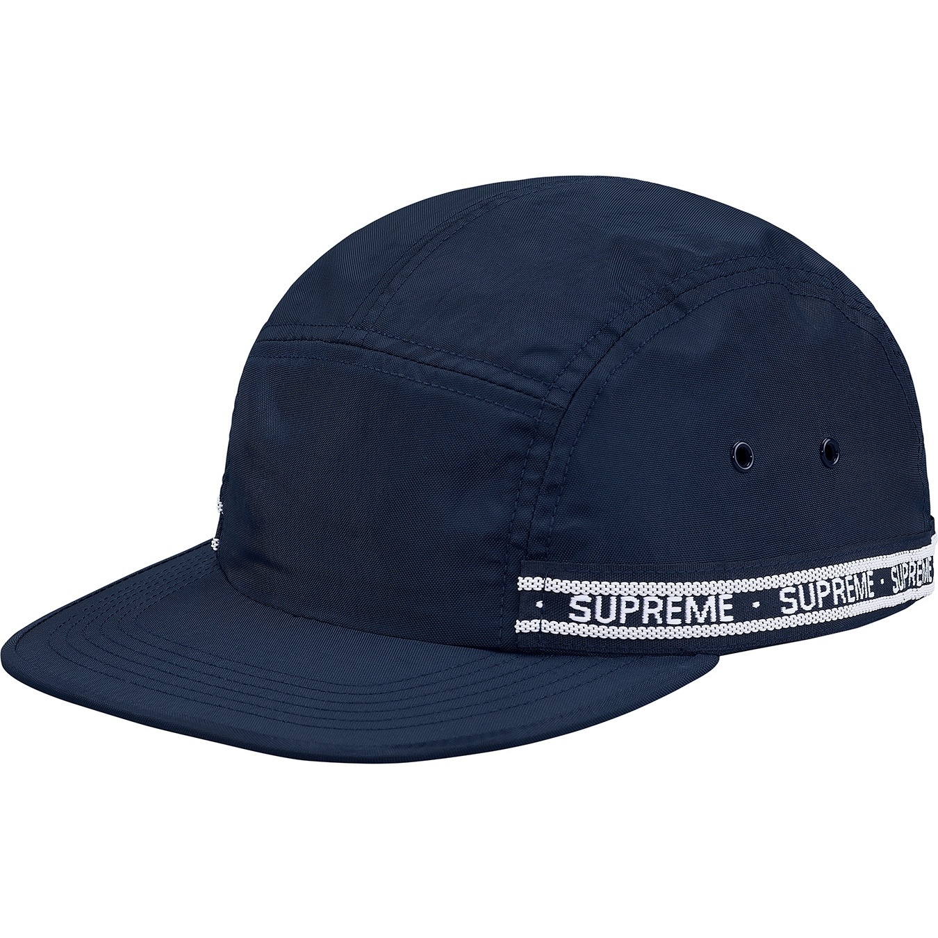 Supreme Tonal Tape Camp Cap (FW18) - Navy - $48