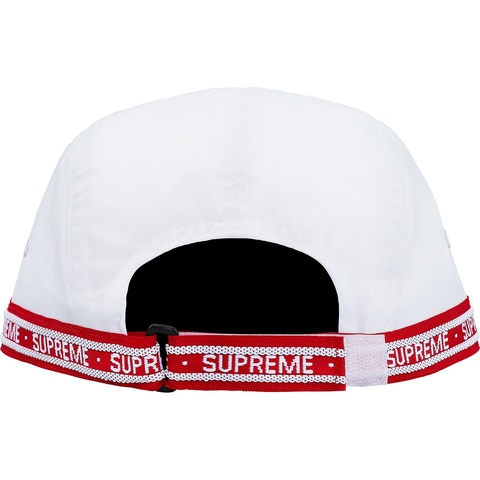 Supreme Tonal Tape Camp Cap - White