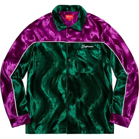 Velvet Swirl Work Shirt - SupremeCommunity