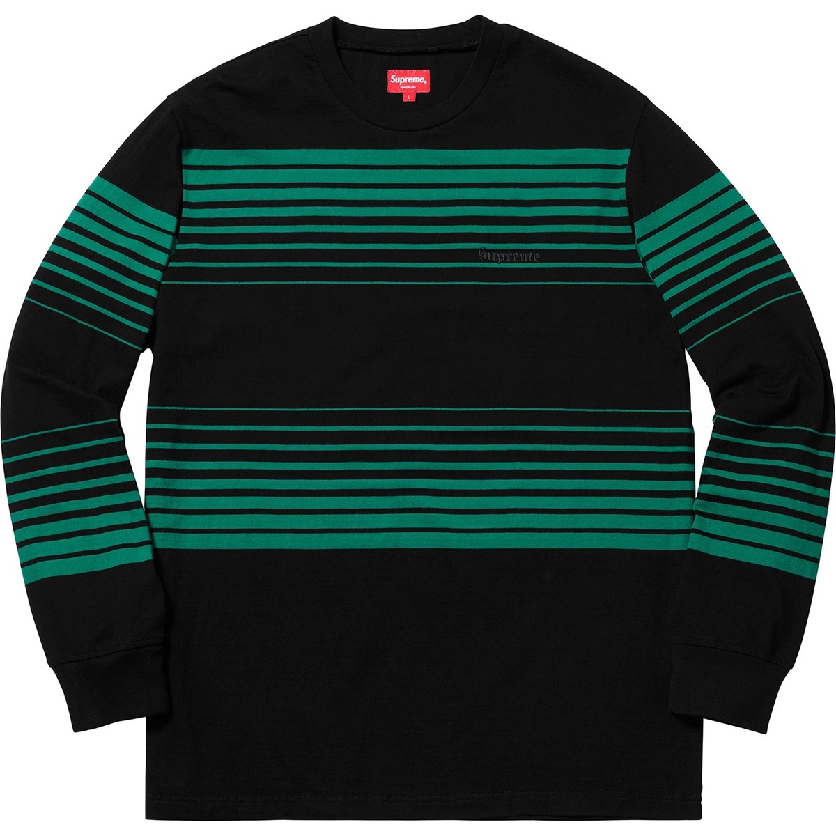 Supreme Fade Stripe L/S Top キムタク　L Fade Stripe L/S Top - fall/winter 2018 - Supreme
