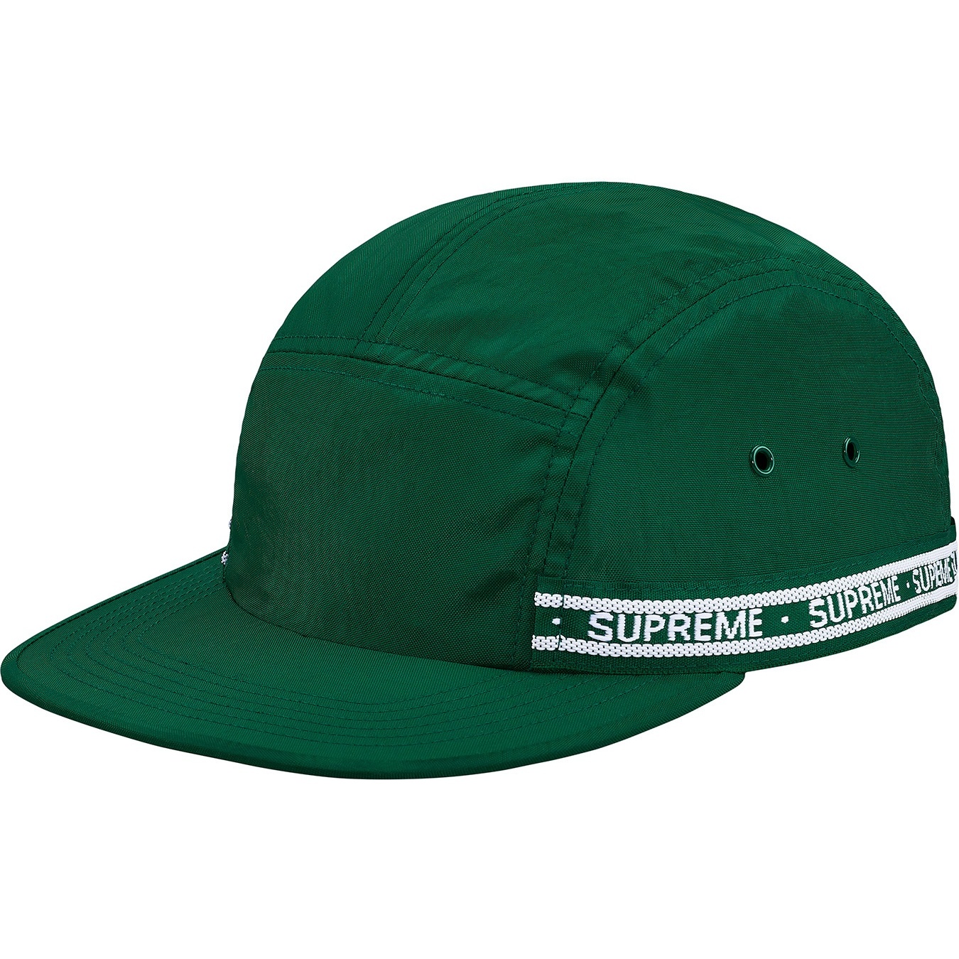 Supreme Tonal Tape Camp Cap (FW18) - Dark Green - $48