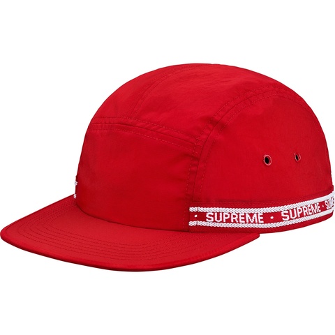 Supreme Tonal Tape Camp Cap - Red
