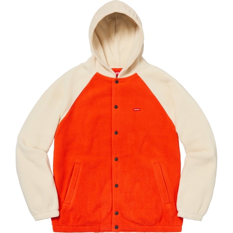 Supreme Polartec® Hooded Raglan Jacket - Orange