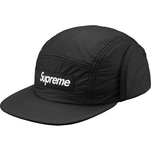 Supreme PrimaLoft® Earflap Camp Cap - Black