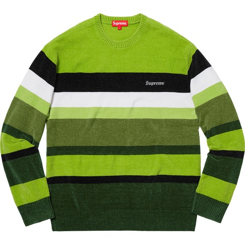 Supreme Chenille Sweater - Green