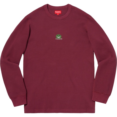 Supreme Vampire Waffle Thermal - Maroon
