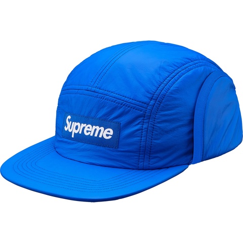 Supreme PrimaLoft® Earflap Camp Cap - Royal