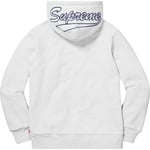 Supreme Thermal Zip Up Sweatshirt (FW18) - Ash Grey