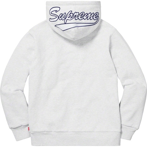 Supreme Thermal Zip Up Sweatshirt - Ash Grey